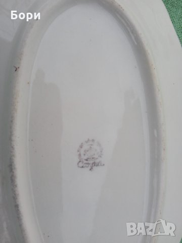 CANDIA порцеланово плато 1960г, снимка 6 - Чинии - 35182567