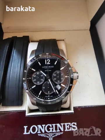 longines automatic chronograph