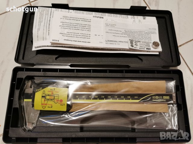 Дигитален шублер Mitutoyo, снимка 3 - Измервателни инструменти - 38032296