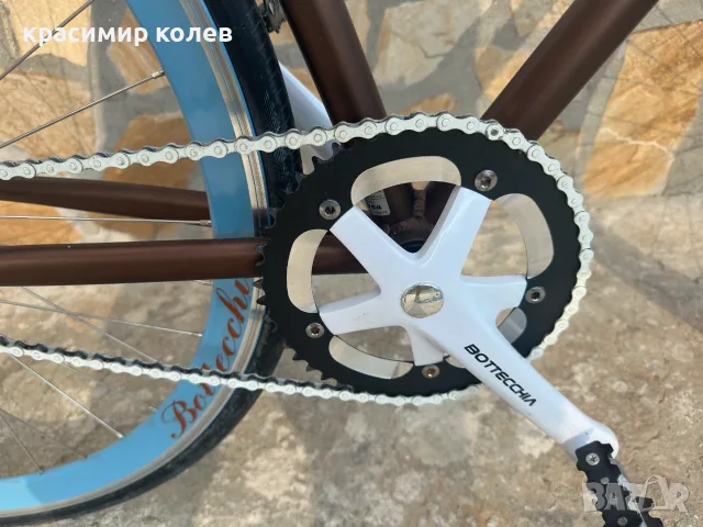 италиански градски велосипед тип Fixie / Single Speed "Bottecchia Vintage", снимка 2 - Велосипеди - 56166230