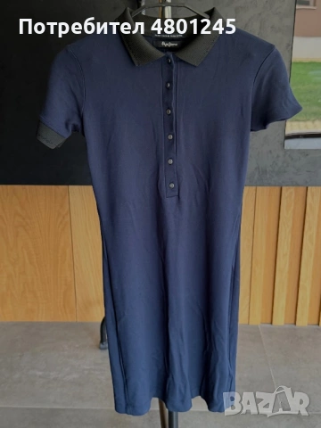 Спортно-елегантна рокля тип "Поло" Pepe Jeans