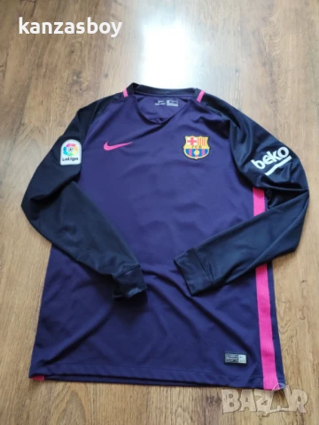 nike barcelona away 2016-17 - мъжка футболна блуза М, снимка 5 - Спортни дрехи, екипи - 51182734