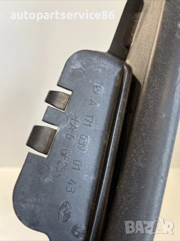 Стъклена лайсна за задна лява врата за Mercedes Slk R171 200K (2005) A1716390143, снимка 2 - Части - 54081238