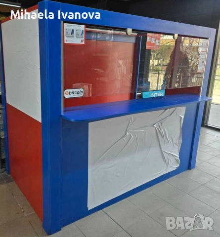 Кабинка-Гише Изипей каса, снимка 2 - Стелажи и щандове - 54178090