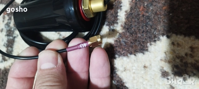 Външна антена Kaser K4G0300 – 4G/5G LTE усилваща антена (черна, снимка 3 - Мрежови адаптери - 54207961