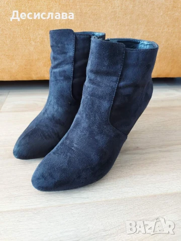 Дамски боти Paolo Bocelli от естествен велур номер 39