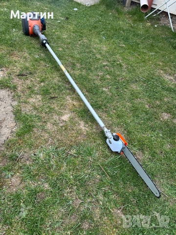 Бензинов тример Husqvarna 129RJ, снимка 6 - Градинска техника - 53938276