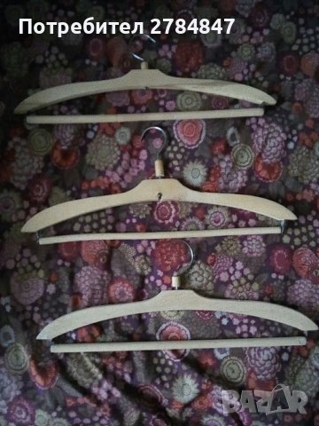 Дъвена закачалка, снимка 5 - Закачалки - 39291261