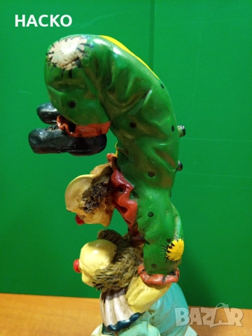 Стара Статуетка на Два Клоуна от Полиризин Valentino/Италия, снимка 10 - Статуетки - 52577268