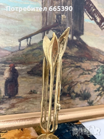 Уникална бронзова статуетка, снимка 5 - Колекции - 53936080