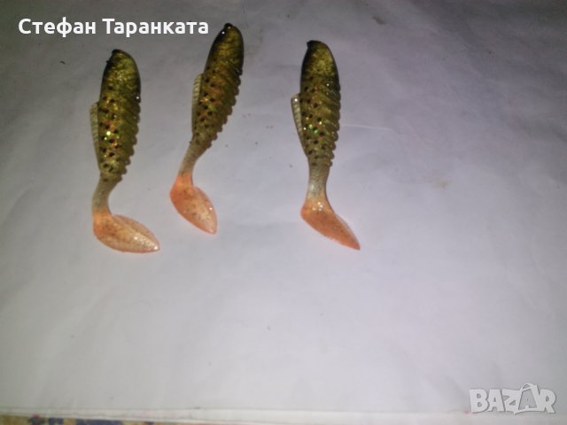72 Аксесоари за морски риболов-8 сънтиметрови селикони за чепарета, снимка 1