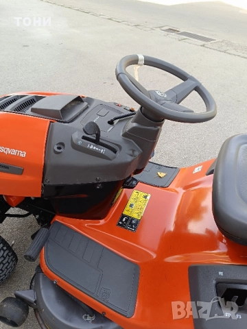 тракторна косачка 17hp Husqvarna TC138, снимка 7 - Градинска техника - 51552224