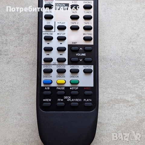 Дистанционно за AV ресивър DENON RC-152, снимка 4 - Ресийвъри, усилватели, смесителни пултове - 52915335