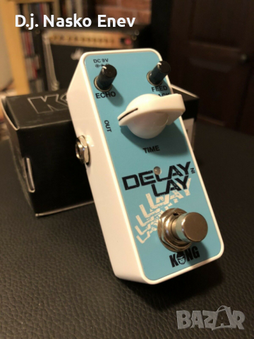 Kong Delay-Lay Guitar Effect - Делей Педал за ел китара /нов/, снимка 3 - Китари - 36466047