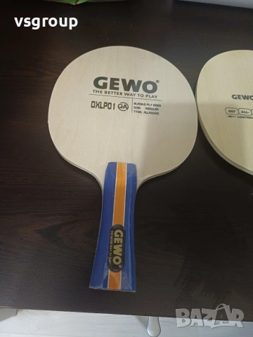 Gewo, ново дърво за тенис ма маса
