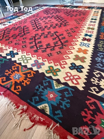 Килим над 120г Чипровци , снимка 4 - Килими - 54272612