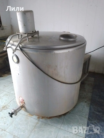 Хладилна вана за мляко 600 литра, снимка 2 - Други машини и части - 53246448