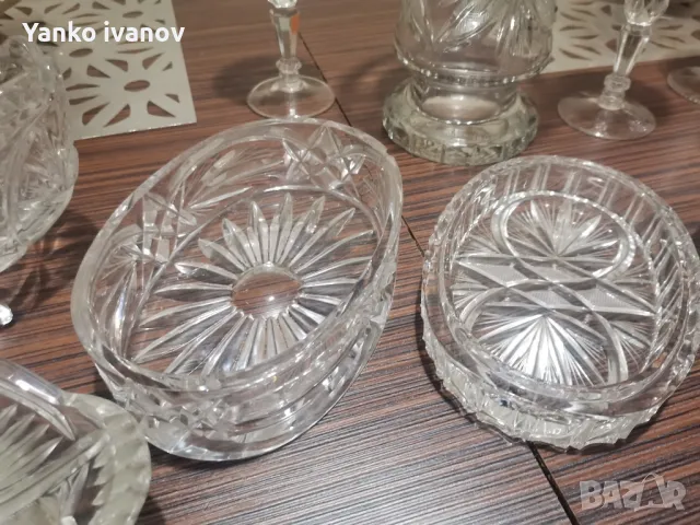кристални чаши ваза идруги, снимка 13 - Чаши - 48310142