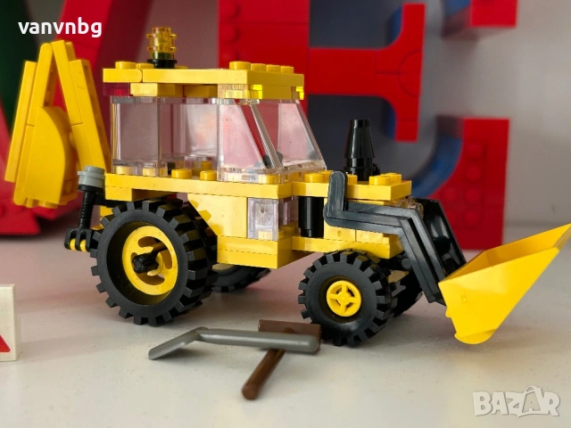 Lego Classic town 6662 Backhoe, снимка 3 - Конструктори - 54049687