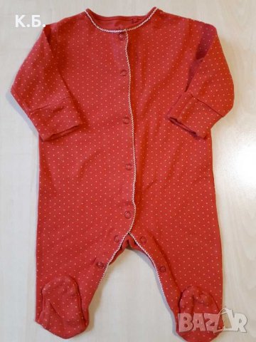 Памучен ромпър NEXT р-р 62, снимка 1