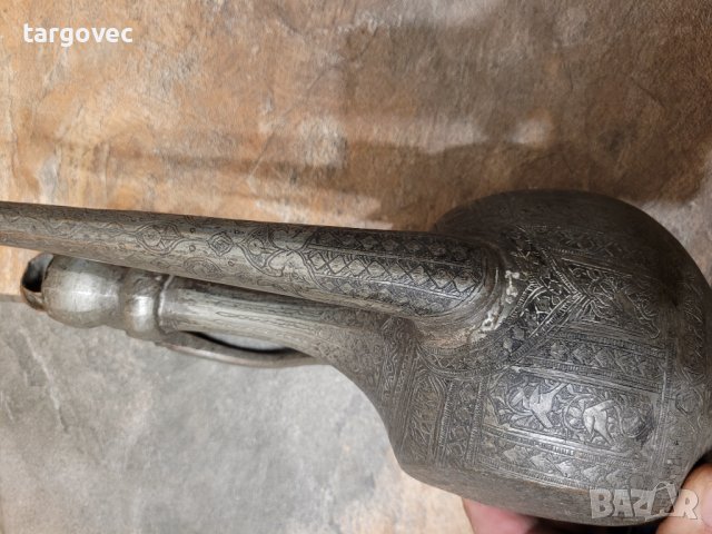 Уникален старинен турски ибрик, снимка 5 - Антикварни и старинни предмети - 44325418