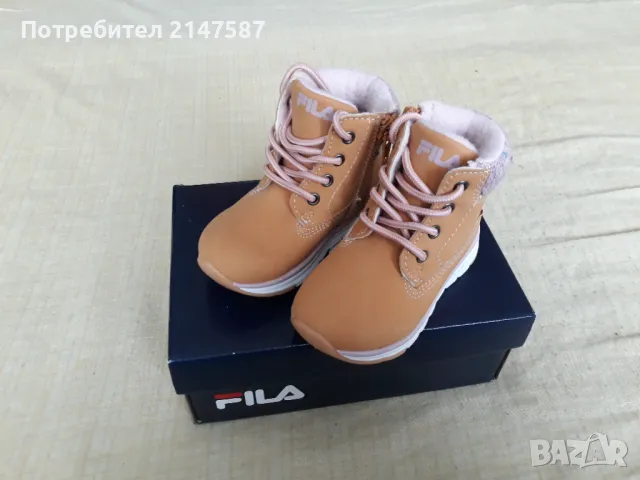 Детски зимни обувки Fila , снимка 3 - Детски боти и ботуши - 48715250