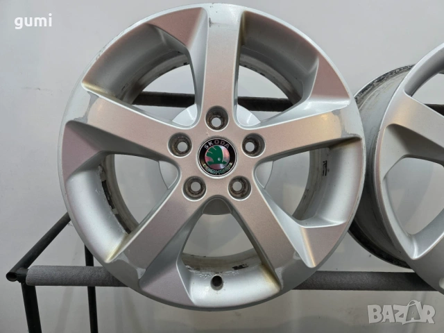4бр 16ски джанти за SKODA 5х112мм A161219 , снимка 4 - Гуми и джанти - 53332973
