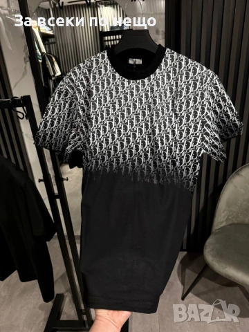 Christian Dior Мъжка Тениска Омбре👕Мъжка Блуза С Къс Ръкав Код Mens P.239