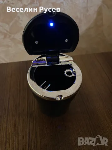 Пепелник за кола с Лед осветление, снимка 6 - Аксесоари и консумативи - 49394022