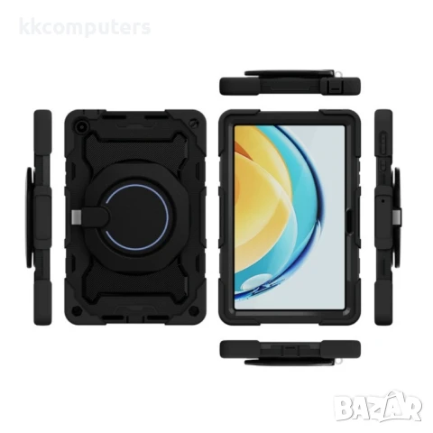 Huawei MatePad SE 10.4 2023 Силиконов Калъф TPU + PC и Протектор, снимка 7 - Калъфи, кейсове - 51040644