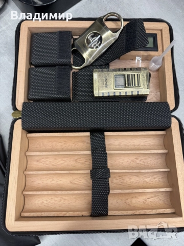Хумидор за пури Lubinski cigar.Травъл бокс за пури