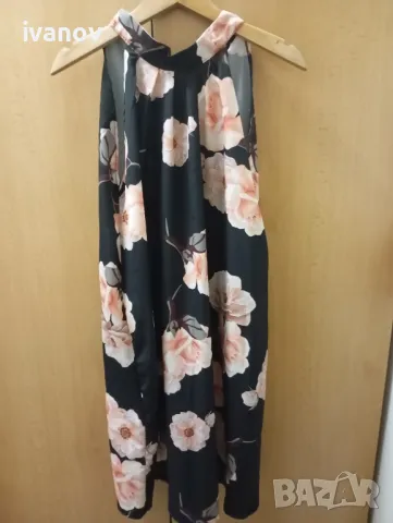 Дамско рокля цветя 