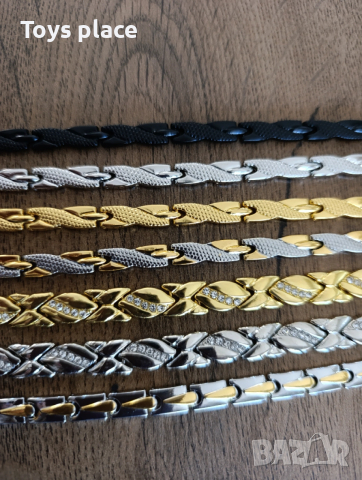 Магнитна гривна за регулиране на кръвното налягане , снимка 3 - Гривни - 52554102