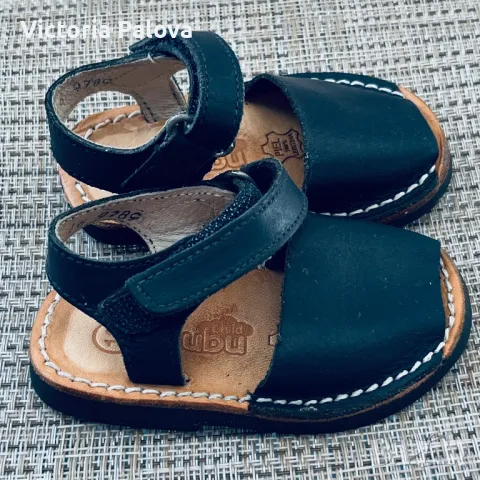 Бебешки сандали BUBU естествена кожа, снимка 2 - Бебешки обувки - 50379491