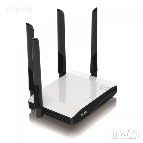 Рутер, ZyXEL NBG6604, AC1200 Dual-Band Wireless Router, снимка 2 - Рутери - 38524672