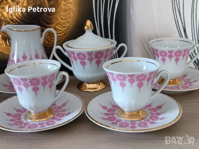 Сервиз Антика от Китка , снимка 5 - Антикварни и старинни предмети - 56144701