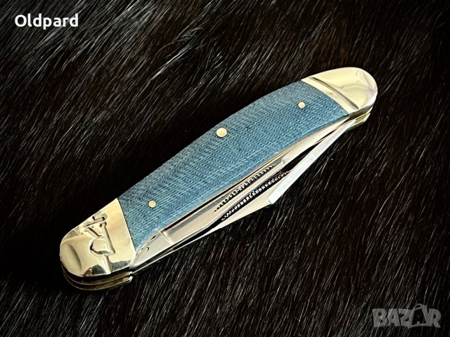 Сгъваем джобен нож RR Denim Copperhead. RR2188, снимка 3 - Ножове - 42924248