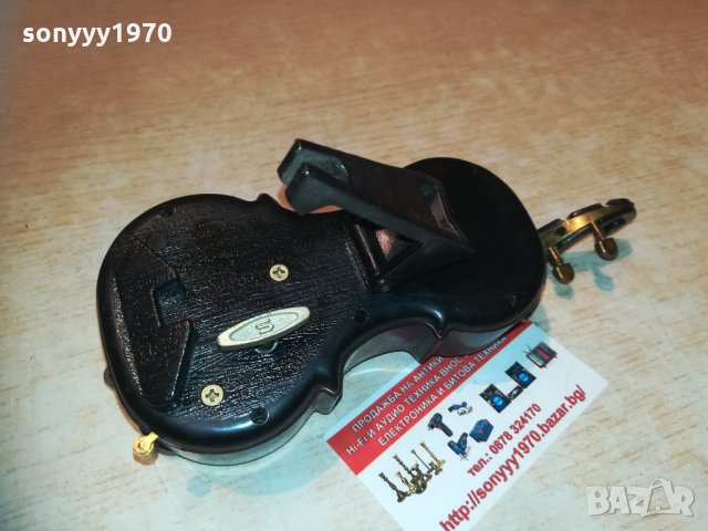 цигулка 20см-запалка и музикална кутия 2302211119, снимка 4 - Колекции - 31921713