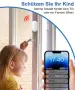Интелигентна алармена система SanJie, 4 сензора за врати и прозорци + PIR детектор на движение , снимка 6