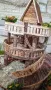 Ръчно изработена къщичка на три нива., снимка 4
