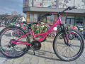 BYOX Велосипед 24" PRINCESS розов, снимка 1 - Велосипеди - 44806387