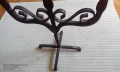 СВЕЩНИК ковано желязо, снимка 3