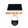 Соларна безжична WIFI камера 4G 5MP с микрофон + SIM карта, снимка 3