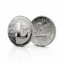 1 Лайткойн монета / 1 Litecoin ( LTC ) - Silver, снимка 3