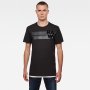 МЪЖКА ТЕНИСКА – G-STAR RAW STRIPE GRAPHIC; размери: XL, снимка 1 - Тениски - 31755958