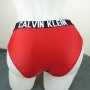 Calvin Klein M/L червена спортна бикина/бански с лека лъскавина, снимка 4