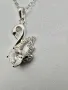 Сребърно колие с мойсанит (Диамант) 1 карат, снимка 10