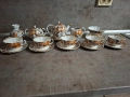 Рядък Руски порцеланов чаен сервиз ЛФЗ ,, Мой сад", снимка 1