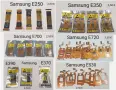 Лентови кабели за Samsung E250,D900,U700,G600,B5702,J600,L770v,B520,B250,B300,B3410,E210,E480,J750 , снимка 9