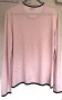 Луксозна розова блуза ALBA MODA коприна и кашмир, снимка 4